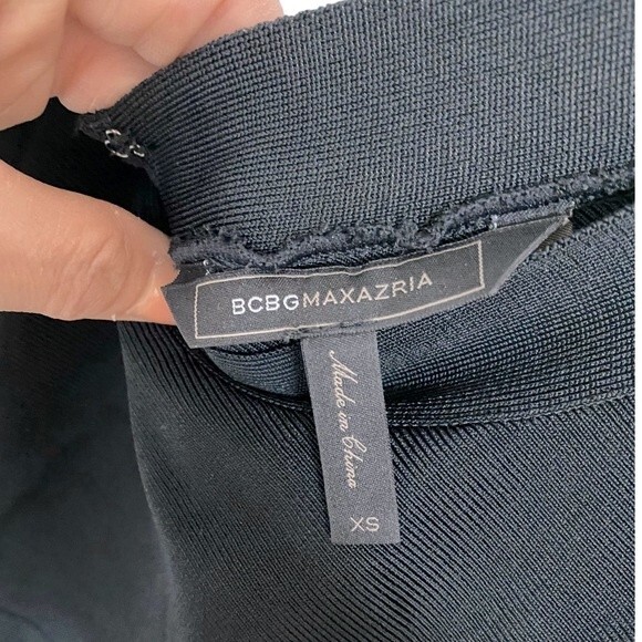 BCBG Maxazria Mini Body-Con Bandage Dress - Picture 5 of 6